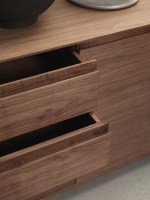 KYOTO 2013 sideboard from Riva1920_drawers detail walnut